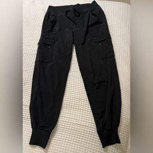 Women’s Black Cargo Joggers